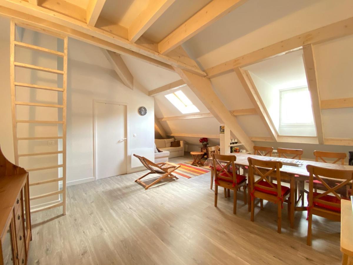 Place De La Mairie T2 Type Loft 70M2 Terrasse 35M2 科特雷 外观 照片